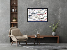 Load image into Gallery viewer, American Aviation Modern X-Planes Poster
