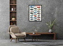 Load image into Gallery viewer, American Cars of the Fifties Poster
