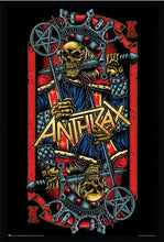 Load image into Gallery viewer, Anthrax Playing Card Poster
