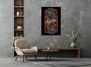 Anthrax Playing Card Poster