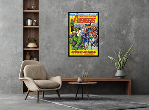 Avengers 100th Issue Poster