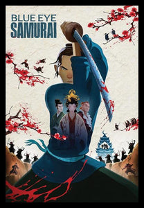 Blue Eye Samurai Poster