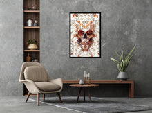 Load image into Gallery viewer, Delicate Skull Poster

