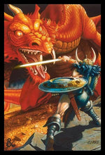 Load image into Gallery viewer, Dungeons &amp; Dragons - Classic Dragon Battle Poster
