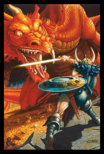 Dungeons & Dragons - Classic Dragon Battle Poster