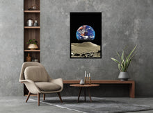 Load image into Gallery viewer, Earth from Moon Poster
