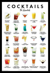 Essential Cocktails Poster