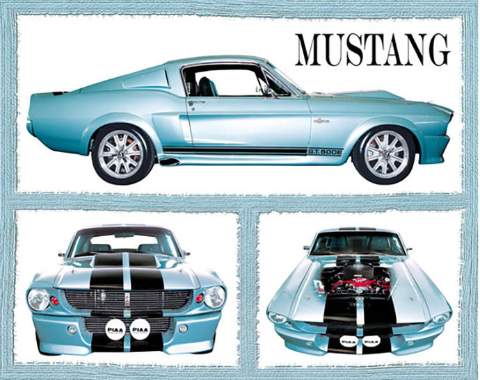 Fabulous Mustang Poster