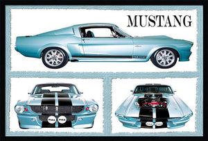 Fabulous Mustang Poster
