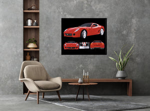 Ferrari 599 GTB Fiorano Poster