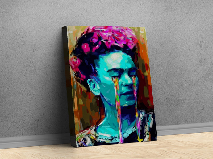 Frida Kahlo Tears Canvas