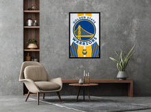Load image into Gallery viewer, Golden State Warriors Logo Poster
