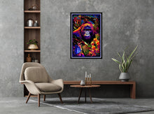 Load image into Gallery viewer, Gorilla Encounter Black Light Poster
