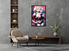Load image into Gallery viewer, Batman Harley Quinn - Kiss Poster
