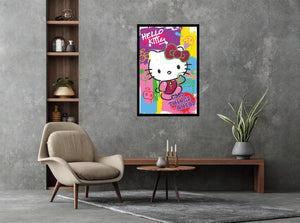 Hello Kitty Pop Art Poster