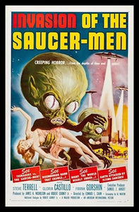 Invasion of the Saucer Men Poster