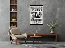 Load image into Gallery viewer, Johnny Cash Poster
