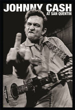 Load image into Gallery viewer, Johnny Cash Finger Poster
