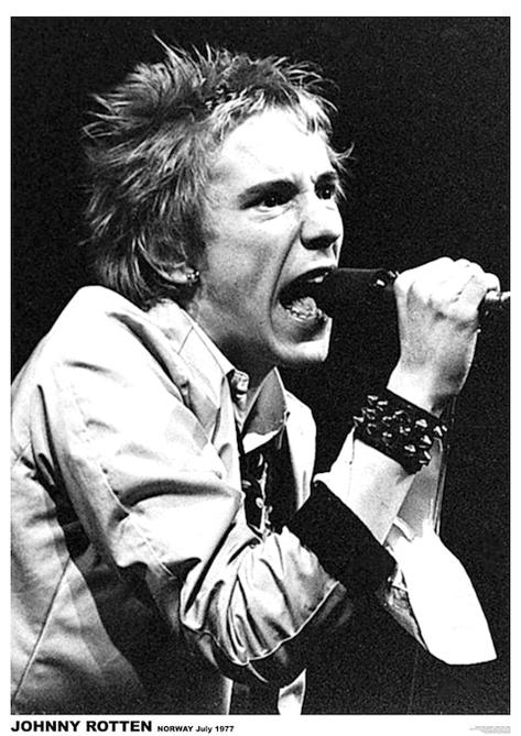Sex Pistols [eu] - Johnny Rotten 1977 Poster