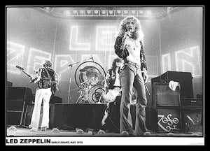 Led Zeppelin - Live At Earls Court London May 1975 Poster