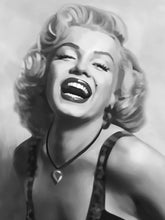 Load image into Gallery viewer, Marilyn Monroe Black and White Poster
