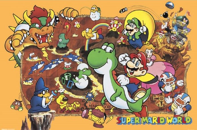 Mario World Poster