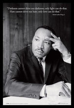 Load image into Gallery viewer, Martin Luther King - Darkness Poster
