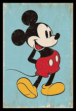 Load image into Gallery viewer, Mickey Mouse Retro Poster
