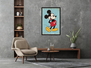 Mickey Mouse Retro Poster