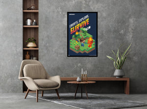 Minecraft-Create, Explore, Survive 2 Poster
