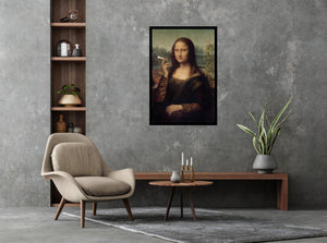 Mona Lisa Blunt Poster
