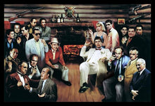 Load image into Gallery viewer, Movie Mobster Meeting - Goodfellas, Godfather, Sopranos, Scarface Poster
