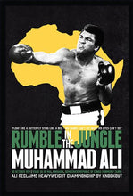 Load image into Gallery viewer, Muhammad Ali Rumble in the Jungle Poster
