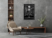 Load image into Gallery viewer, The Nightmare Before Christmas Tim Burton Black &amp; White Poster
