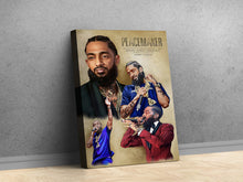 Load image into Gallery viewer, Nipsey Hussle Canvas
