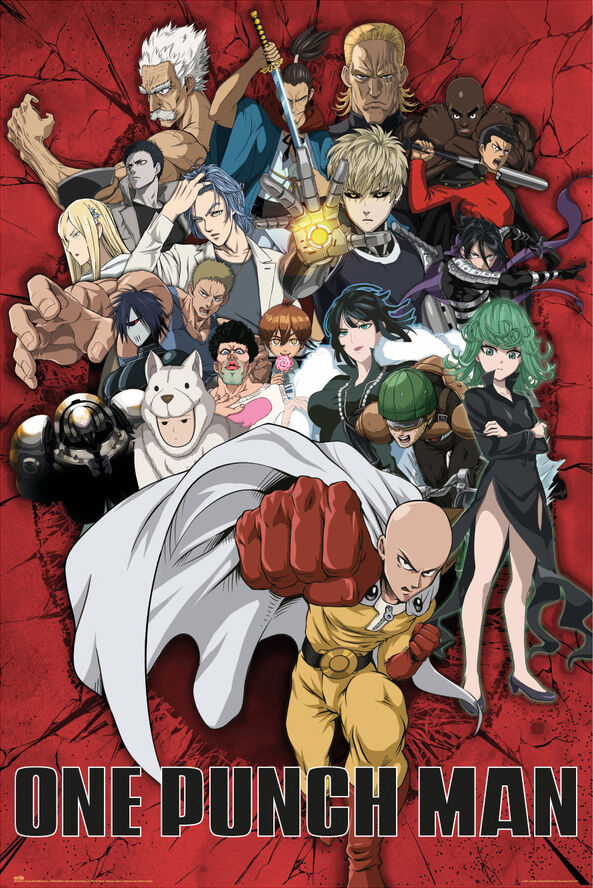 One Punch Man - Heroes Poster