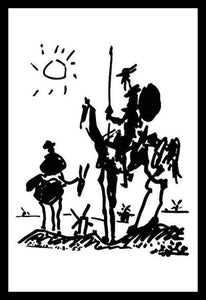 Picasso Don Quixote Poster