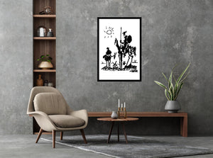 Picasso Don Quixote Poster