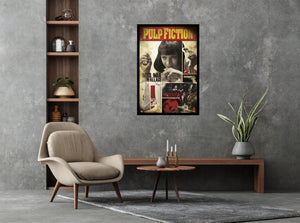 Pulp Fiction Mia Wallace Poster