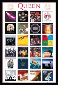 Queen Album Covers Poster