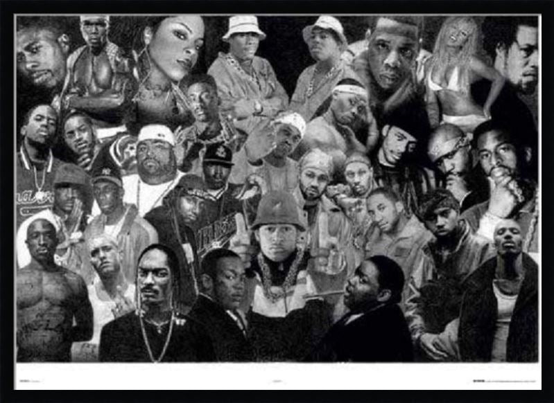 Rapper Reunion Poster – Poster Shoppe
