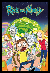 Rick and Morty - Group Portal Poster