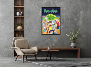 Rick and Morty - Group Portal Poster