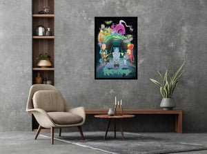 Rick and Morty - Toilet Adventure Poster