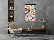 Load image into Gallery viewer, Sailor Moon Love &amp; Justice Poster
