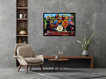 Load image into Gallery viewer, Sgt Marvels Superhero Band Poster
