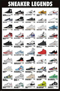 Sneaker Legends Poster