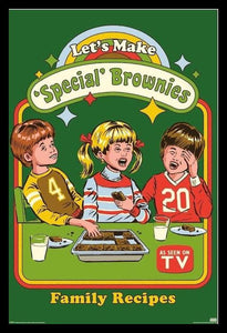 Steven Rhodes - Let's Make Special Brownies - Steven Rhodes Poster