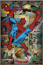 Load image into Gallery viewer, Spiderman Comic Retro Poster
