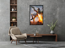 Load image into Gallery viewer, Star Wars Boba Fett Flying Poster
